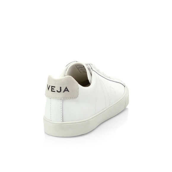Veja Esplar Stitched Logo Leather Low-Top Sneakers - Size 37 (US 6/6.5) - Picture 6 of 8